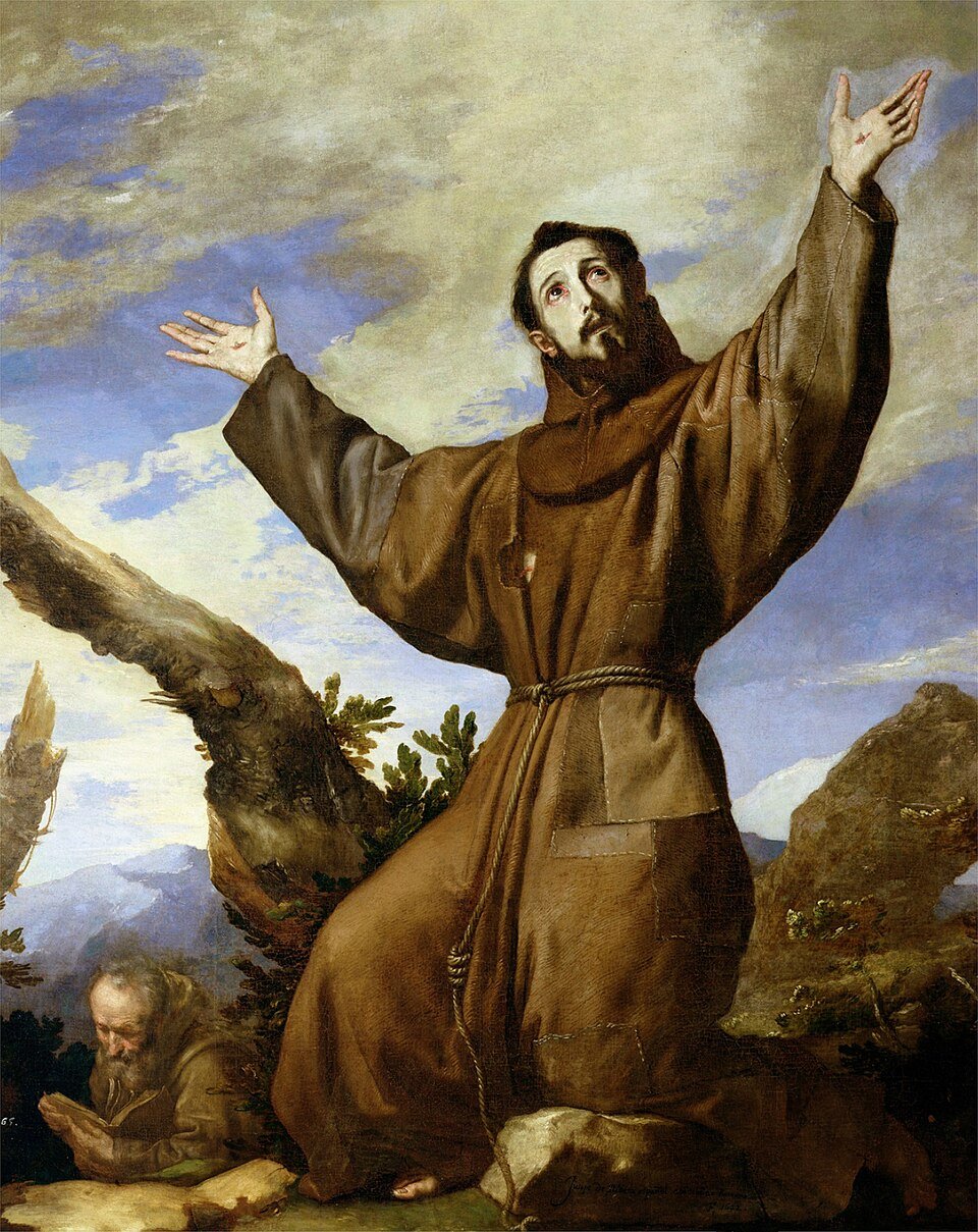 San Francisco de Asís pintado por Jusepe de Ribera