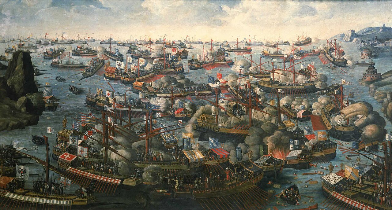 La batalla de Lepanto, 7 de octubre de 1571